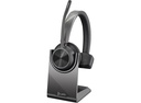 77Y96AA Poly Voyager 4310 USB-C Headset with Charge Stand, Black